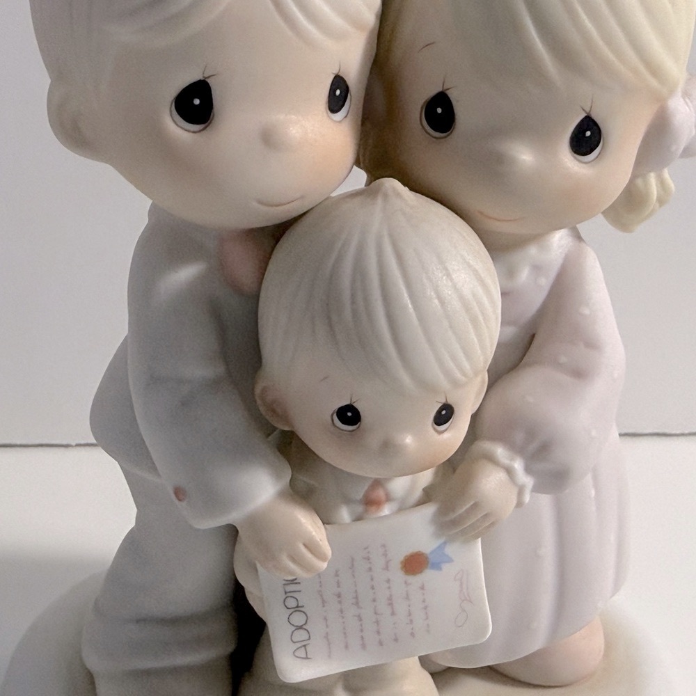 Precious Moments 100153R "God Bless The Day We Found You" 1994 - Picture 5 of 8
